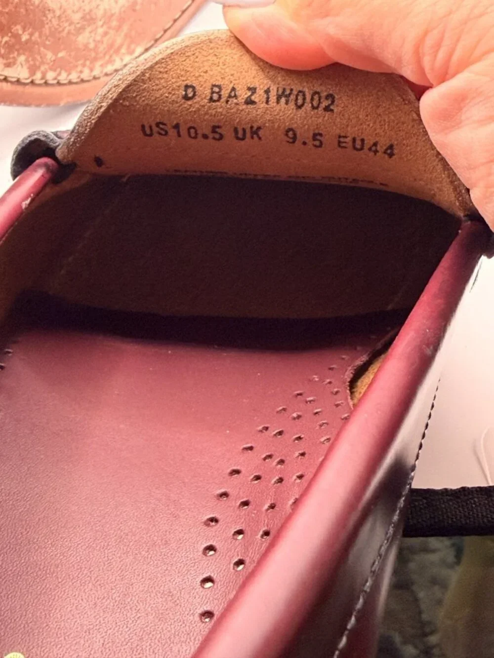 G.H.BASS Wine Penny Leather Loafer Mens Sz 10.5